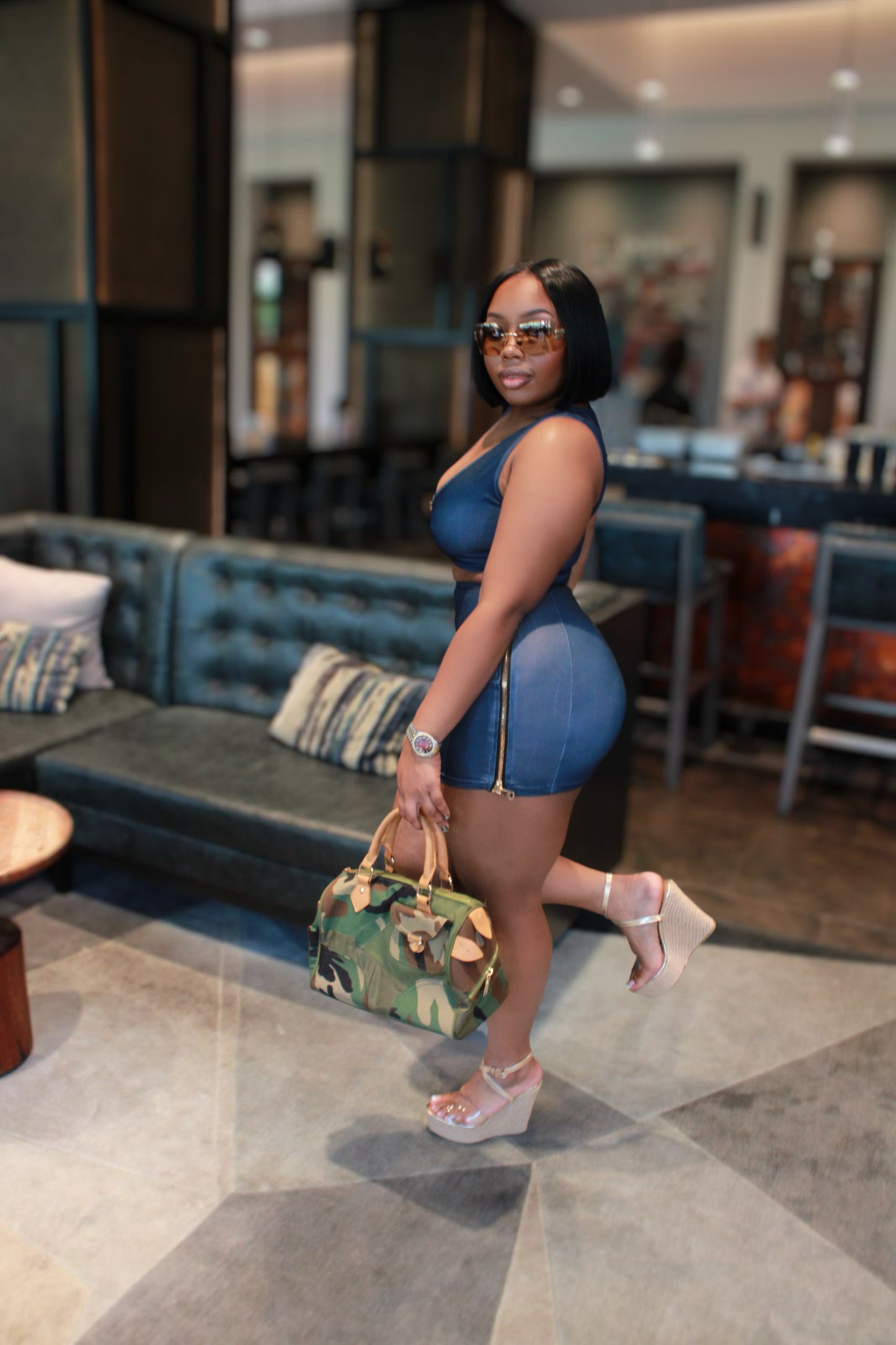 Seductive Skirt Set
